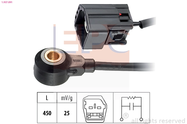 Precio del repuesto Sensor de picado Fiesta VI hatchback