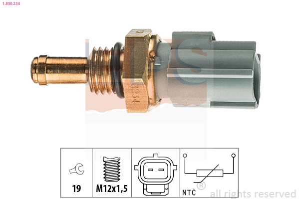 Sensor de temperatura del motor para Mazda 626 V (GW)