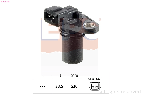Precio del repuesto Sensor de levas Sierra  sedán