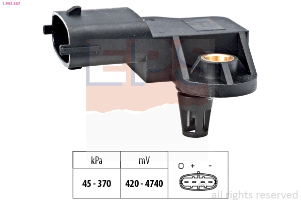 Comprar 12008011 Depo/Loro/Abakus Sensor de presión del colector de admisión