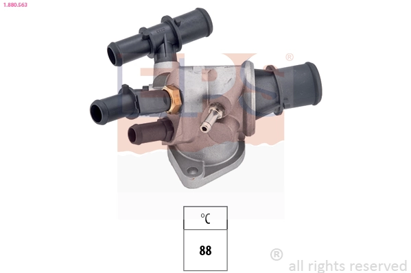 Precio del repuesto Caja termostato Bravo  hatchback