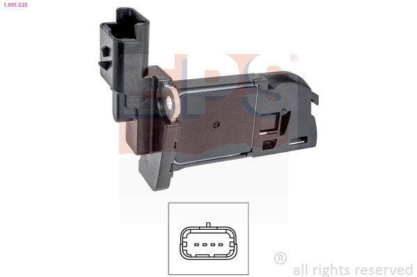 Caudalímetro 986280706 Bosch