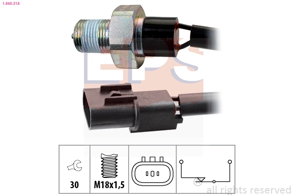 Interruptor de marcha atras Hyundai H100  (1993-2004)