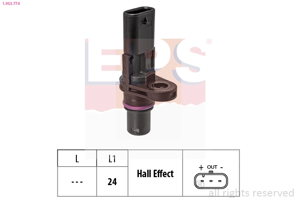 Sensor de árbol de levas Audi Q7 SUV (4MB, 4MG, 4MQ) (2015 - 2026) precio, desde 37,75 EUR