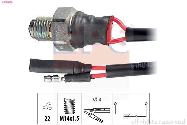 Comprar Interruptor de luz de marcha atrás Isuzu Trooper  UBS a bajo precio