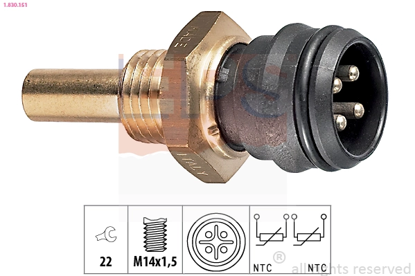 Sensor de temperatura del refrigerante VAG 0085423217 precio, desde 13,31 EUR
