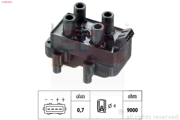 Bobina de encendido para Opel Calibra  (85)