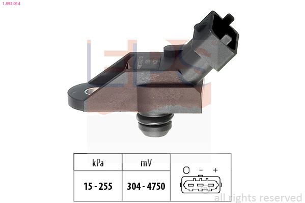 Sensor de presión del colector de admisión 0003121V00200000 Mercedes