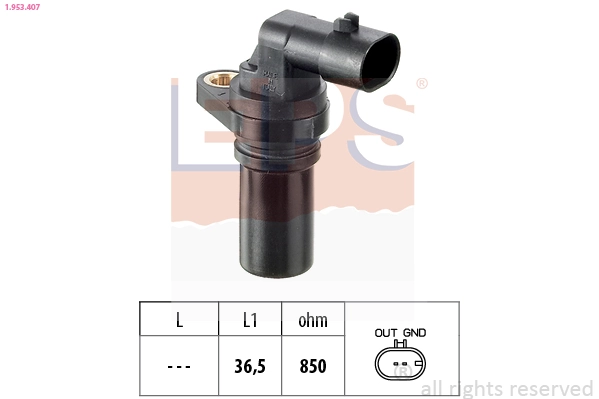  Sensor de cigüeñal Fiat 500 