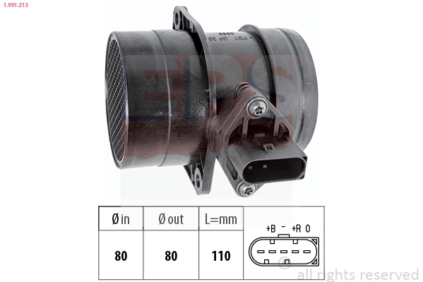 Precio del repuesto Sensor MAF Punto II furgoneta