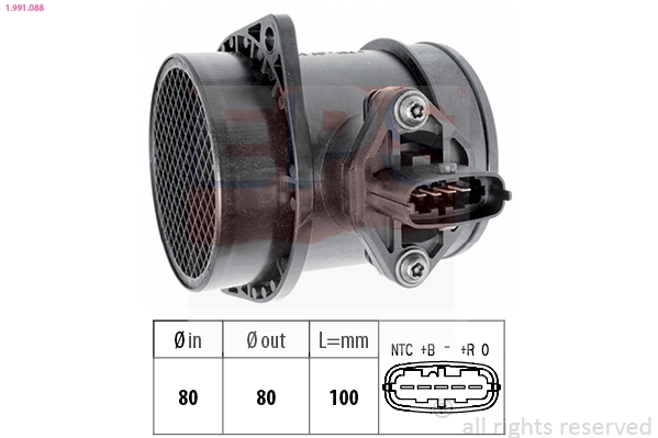 Precio del repuesto Sensor MAF 911  descapotable