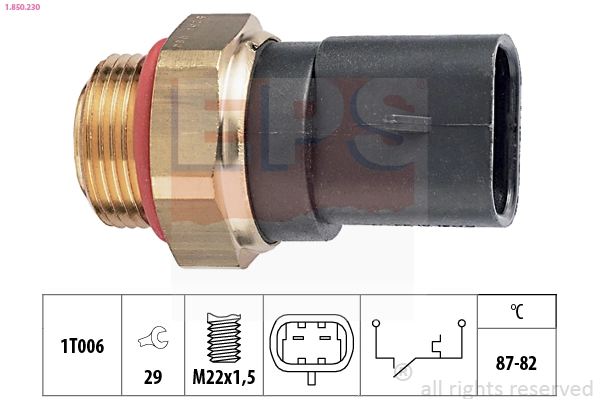Comprar 1341028 General Motors Sensor de temperatura del refrigerante, salpicadero