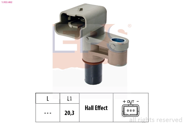 Sensor de árbol de levas 150978 Cargo