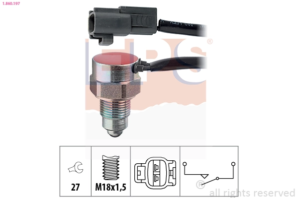 Sensor de marcha atrás para Toyota Land Cruiser J10