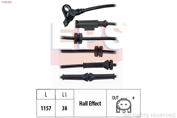 Comprar Sensor revoluciones de la rueda, delantero Boxer  250
