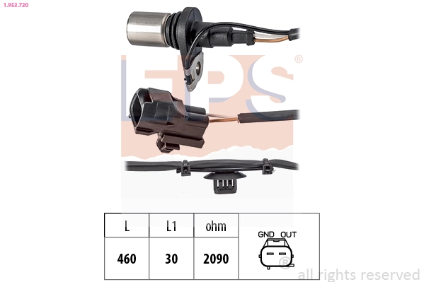 Sensor de cigüeñal para Toyota Corolla E11