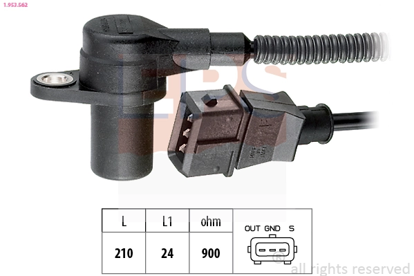 Comprar Sensor de posición del cigüeñal KIA Carnival III VQ a bajo precio