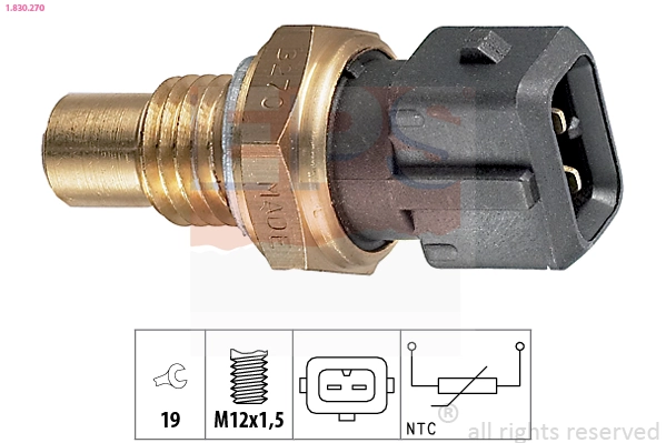 Sensor de temperatura 295065 EFI