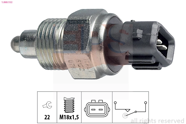 Sensor de marcha atrás para Volkswagen LT 281-363, 21A, 21B, 21D, 21E