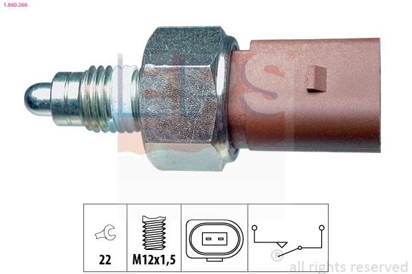Interruptor de marcha atrás  Ibiza IV coupé (2008-2018) original desde 8,82 €