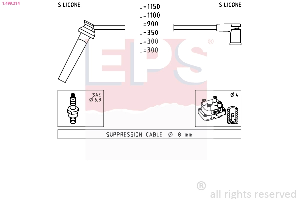Comprar RCFD1204 NGK Cable de bujía