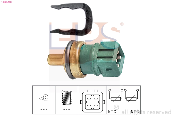 Sensor de temperatura del motor Audi A6 C4