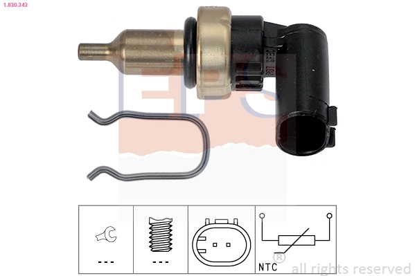 Sensor de temperatura K68068747AC Fiat/Alfa/Lancia