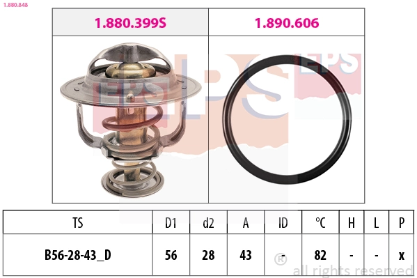 Termostato Fiat/Alfa/Lancia 6000611040 precio, desde 11,96 EUR