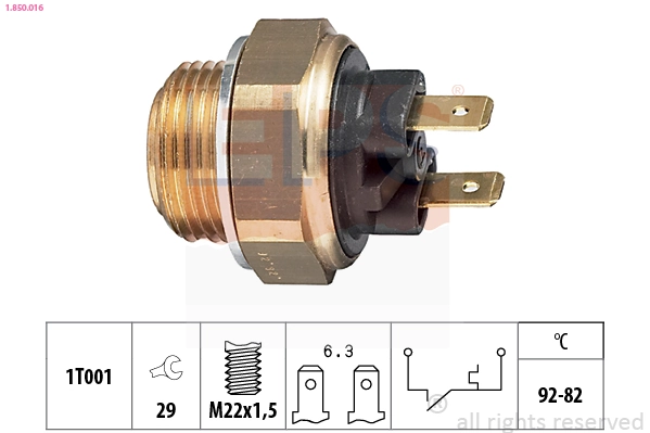 Sensor de temperatura 50240 Intermotor
