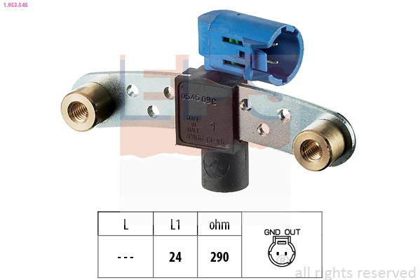  Sensor de cigüeñal Renault Scenic 