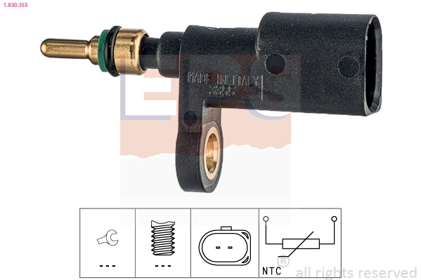  Sensor de temperatura Volkswagen Tiguan 1