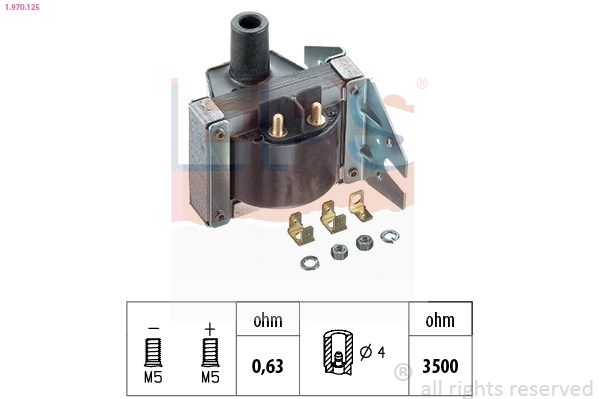 Bobina de encendido para BMW 5  (E28)