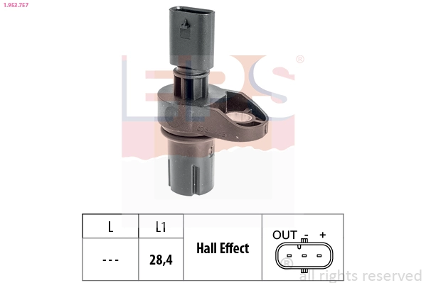 Sensor de árbol de levas AT10462 AT Autoteile