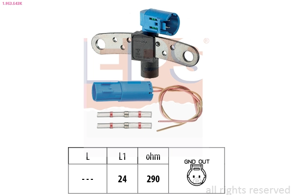 Sensor de cigüeñal 2375000QAH Nissan/Infiniti