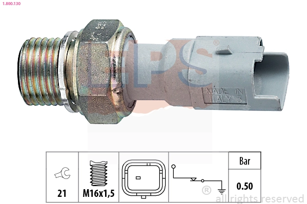 Sensor de presión de aceite 9631736080 Peugeot/Citroen