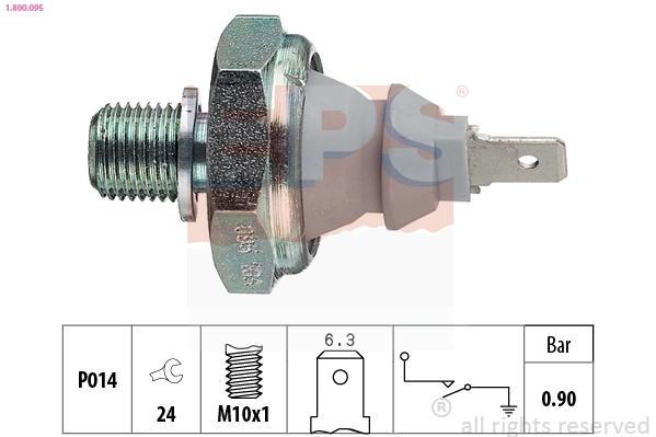 Comprar Sensor de presión de aceite Volkswagen Jetta II 19E, 1G2, 165, 167