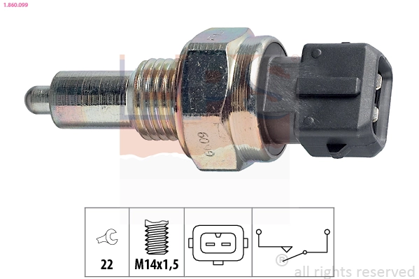 Interruptor de marcha atrás  405 I sedán (1987-1992) original desde 10,65 €