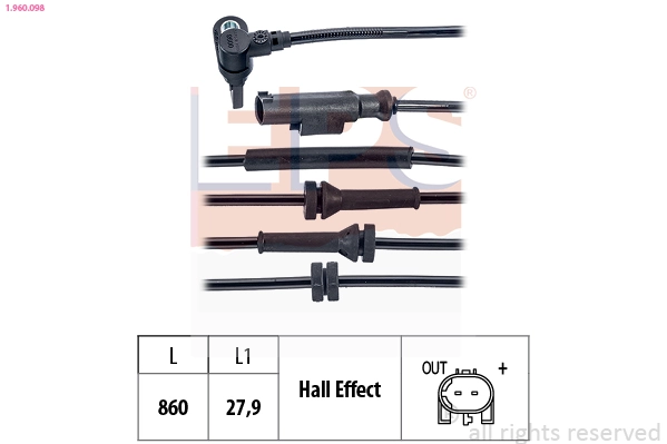 Sensor ABS delantero Alfa Romeo Mito  hatchback comprar en España