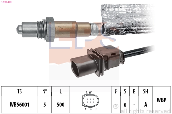 Sensor de oxígeno Exeo  familiar (2009-2013) original desde 75,50 €