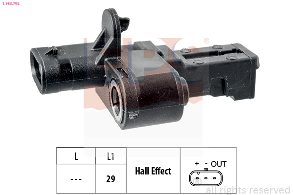 Sensor de cigüeñal para Peugeot 408 