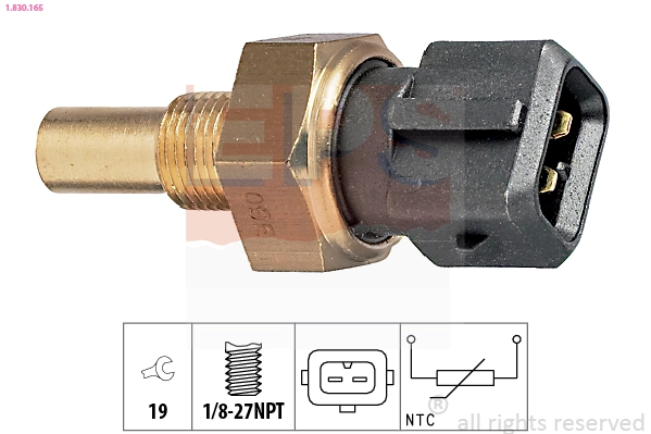 Sensor de temperatura del motor Ford Escort V (GAL)