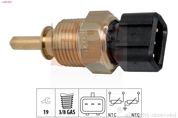 Sensor de temperatura del refrigerante Hyundai Tucson I desde 9,79 €