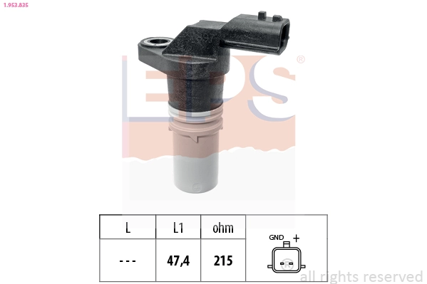 Sensor ckp para Renault LOGAN II (L52)