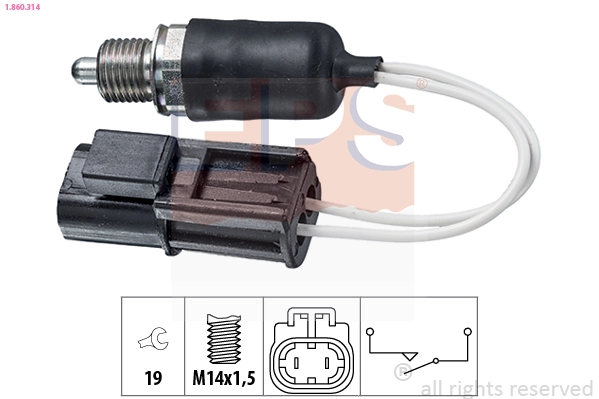 Interruptor de marcha atras para Nissan Terrano I WD21