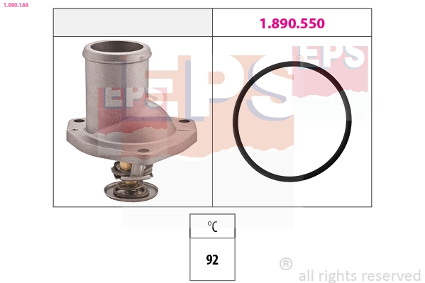 Termostato Opel Calibra coupé (85) (1989 - 1997) precio, desde 15,77 EUR