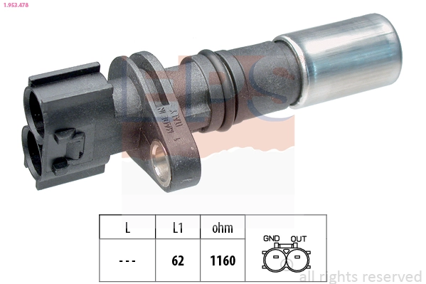 Sensor ckp Toyota Prius  hatchback comprar en España