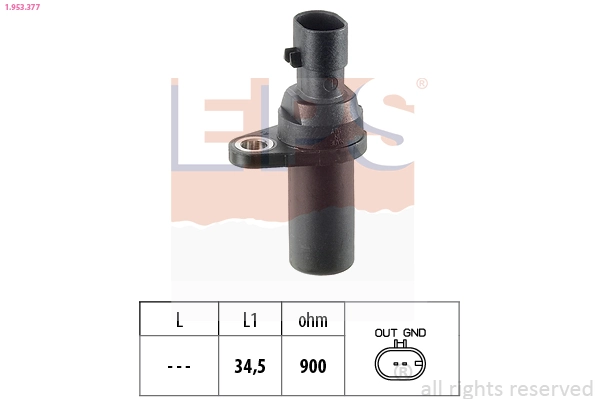 Sensor de cigüeñal 81404 NGK
