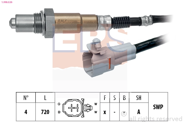 Sonda lambda (NOx, O2) Suzuki Jimny  (1998-2026)