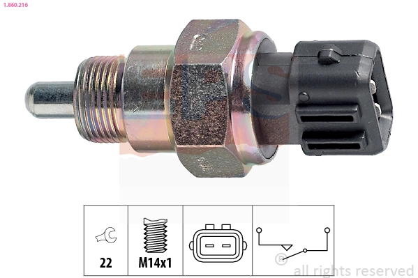  Sensor de marcha atrás Suzuki Grand Vitara 
