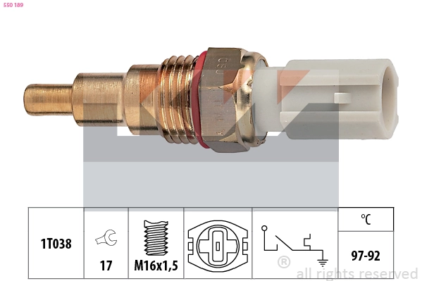 Sensor de temperatura del refrigerante 323 IV sedán (1989-1994) original desde 13,96 €